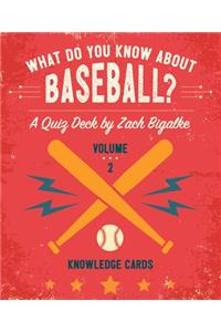 What Do You Know About Baseball Quiz Deck