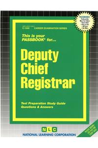 Deputy Chief Registrar