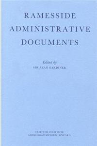 Ramesside Administrative Documents