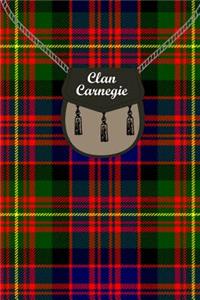 Clan Carnegie Tartan Journal/Notebook