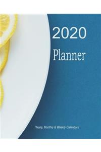 2020 Planner - Yearly, Monthly and Weekly Calendar