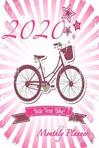 2020 Ride Your Bike Monthly Planner