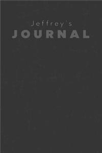 Jeffrey's Journal