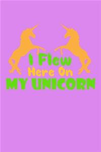 I Flew Here On My Unicorn
