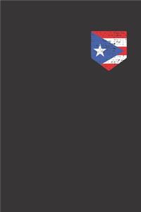 Puerto Rico Flag Notebook Journal