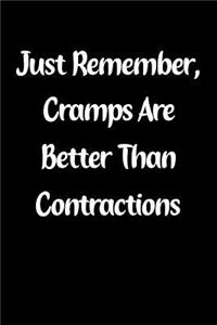 Just Remember, Cramps Are Better Than Contractions