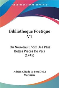 Bibliotheque Poetique V1