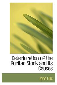 Deterioration of the Puritan Stock and Its Causes