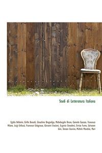 Studi Di Letteratura Italiana