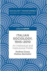 Italian Sociology,1945-2010