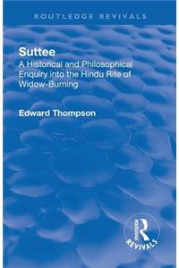 Revival: Suttee (1928)