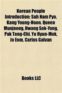 Korean People Introduction