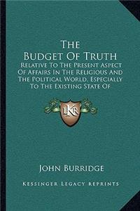 The Budget Of Truth