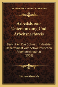 Arbeitslosen-Unterstutzung Und Arbeitsnachweis