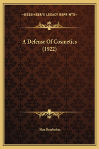 A Defense Of Cosmetics (1922)