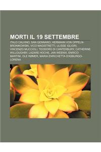 Morti Il 19 Settembre