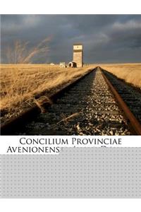 Concilium Provinciae Avenionensis