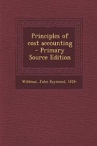 Principles of Cost Accounting