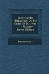 Encyclopedie Methodique