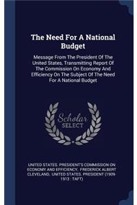 The Need for a National Budget