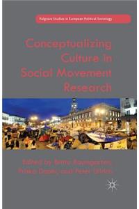 Conceptualizing Culture in Social Movement Research