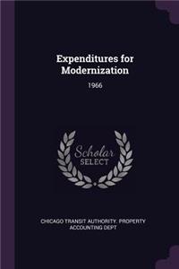 Expenditures for Modernization