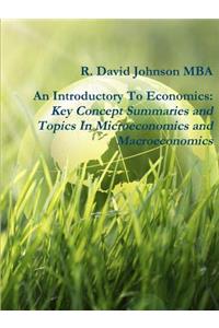 Introductory To Economics