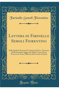 Lettera Di Farinello Semoli Fiorentino