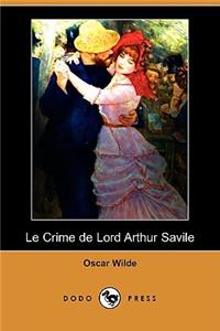 Crime de Lord Arthur Savile (Dodo Press)
