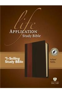 HCSB Life Application Study Bible Brown/Tan, Indexed