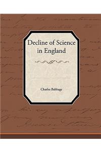 Decline of Science in England