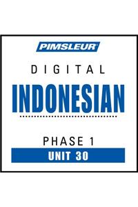 Pimsleur Indonesian Level 1 Lesson 30 MP3