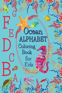 Ocean Alphabet Coloring Book for Kids