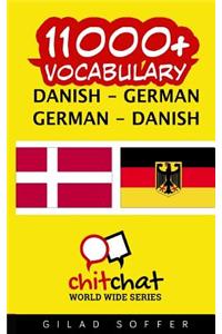 11000+ Danish - German German - Danish Vocabulary