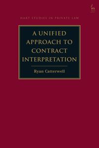 Unified Approach to Contract Interpretation