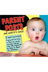 2019 Parent Posts for Sanity's Sake Boxed Daily Calendar: By Sellers Publishing