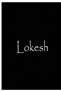 Lokesh - Black Notebook / Journal / Blank Lined Pages / Soft Matte Cover