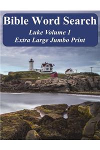 Bible Word Search Luke Volume 1
