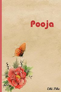 Pooja - Notebook / Extended Lined Pages / Soft Matte Cover