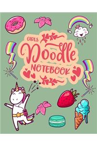 Girls Doodle Notebook