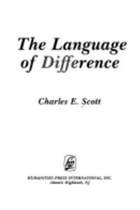 The Language of Difference