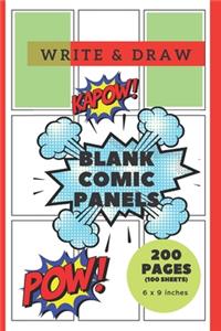 Blank Comic Panels