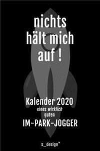 Kalender 2020 für Im-Park-Jogger
