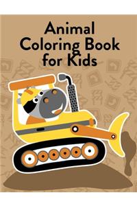 Animal Coloring Book For Kids