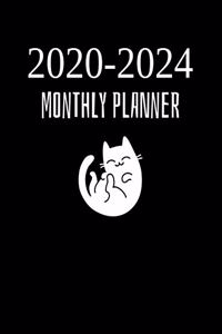Cute Cat - 2020-2024 Monthly Planner