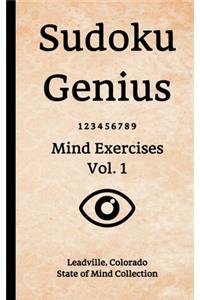 Sudoku Genius Mind Exercises Volume 1