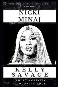 Nicki Minaj Adult Activity Coloring Book