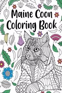 Maine Coon Coloring Book