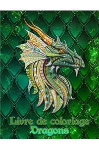 Livre de coloriage Dragons
