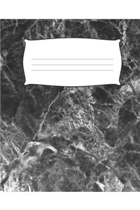 Black Marble Composition Notebook